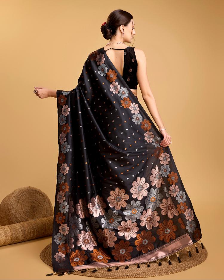 Best Wedding Banarasi Silk Saree With Rich Pallu