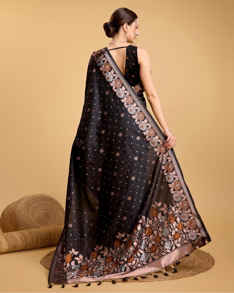 Best Wedding Banarasi Silk Saree With Rich Pallu