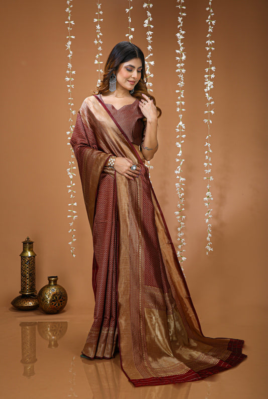 Heavenly Soft Silk Saree With Charming Blouse Piece