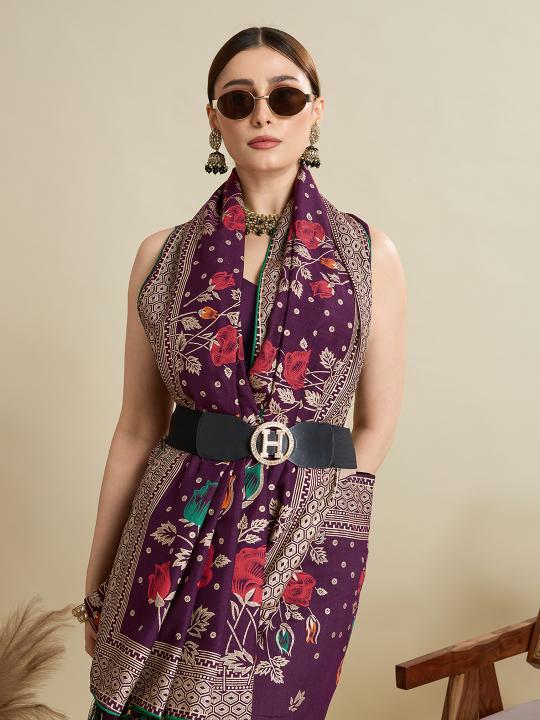 Best Wedding Banarasi Silk Saree With Rich Pallu