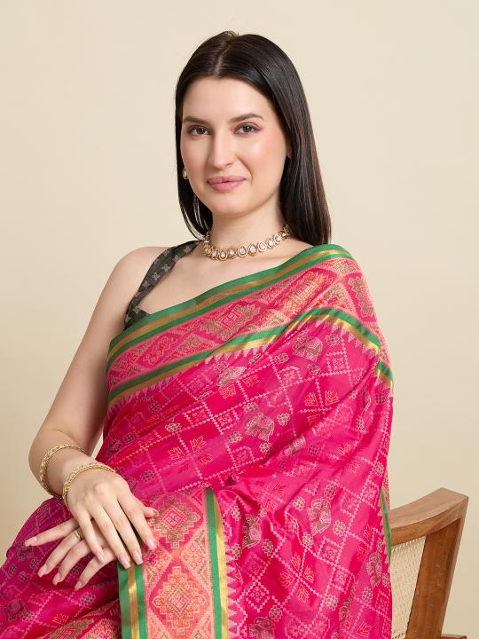 Most Beautiful Weaving Banarasi Silk Saree With Rich Pallu