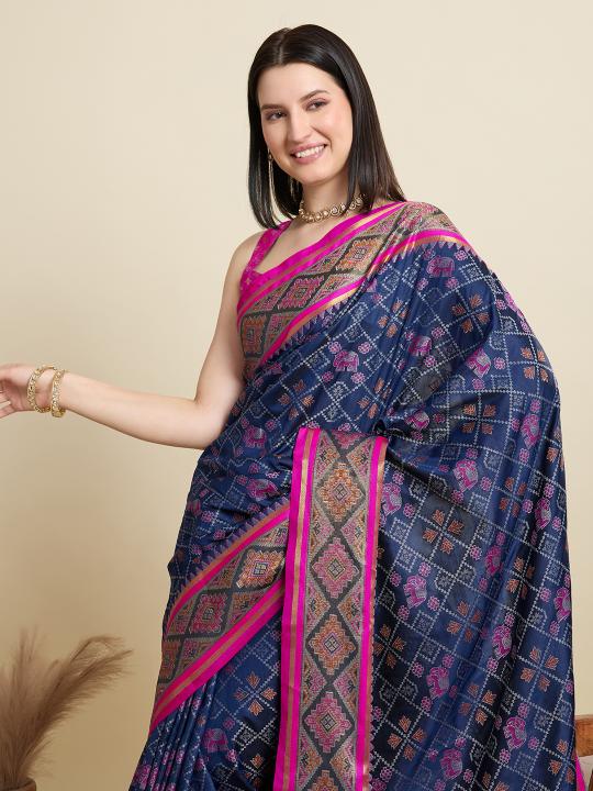Most Beautiful Weaving Banarasi Silk Saree With Rich Pallu
