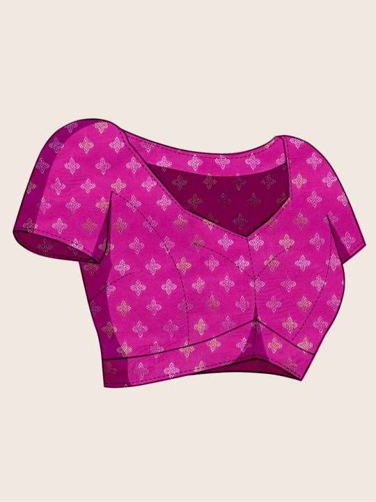 Most Beautiful Weaving Banarasi Silk Saree With Rich Pallu