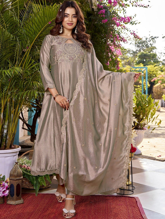 Mehrunisa Festive Anarkali Suit Set
