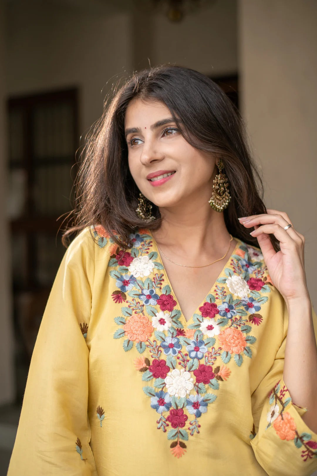 Phoolwari Heritage Embroidered Co-ord Set