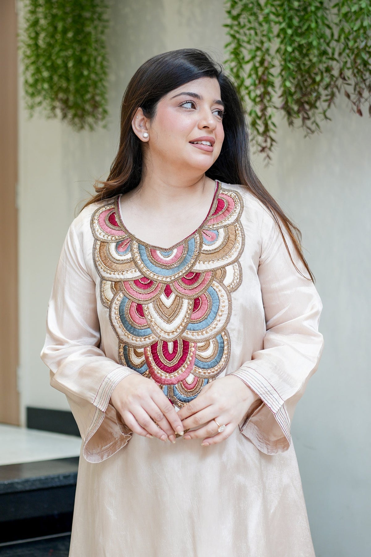 Mayurika Heritage Embroidered Co-ord Set