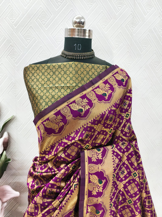 Aesthetic Soft Silk Saree With Rich Pallu