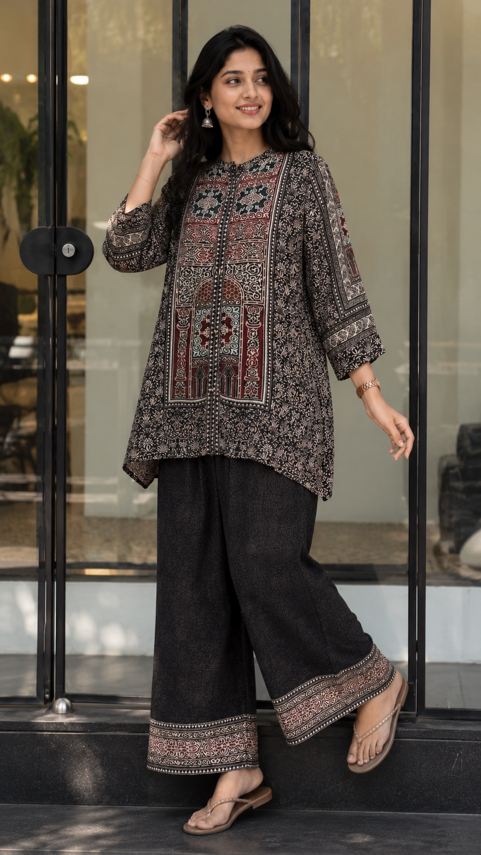 Rajvika Heritage Printed Co-Ord Set
