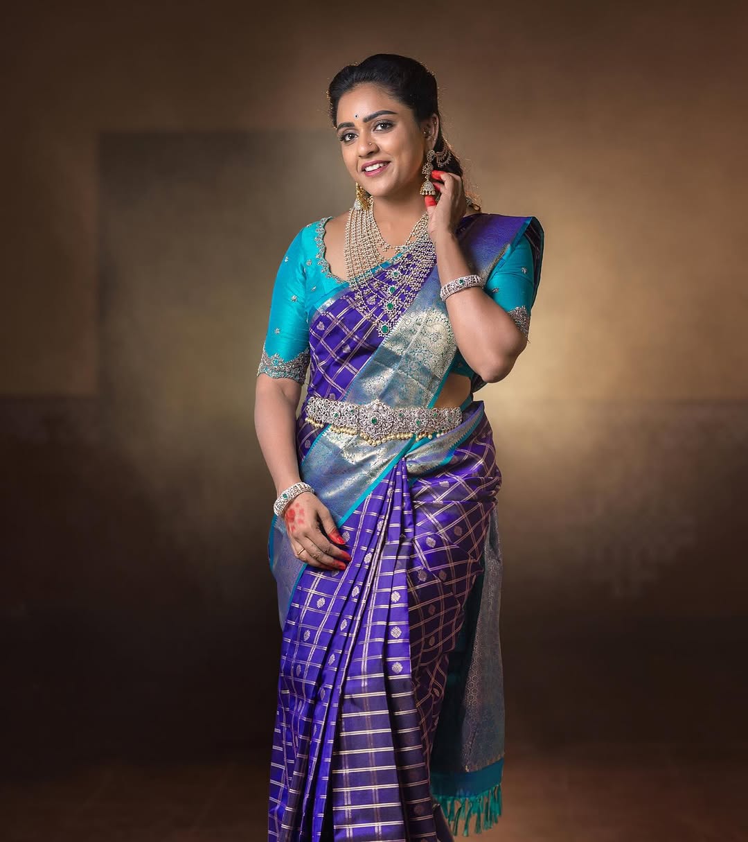 Most Pretty Banasari Silk Saree With Blouse