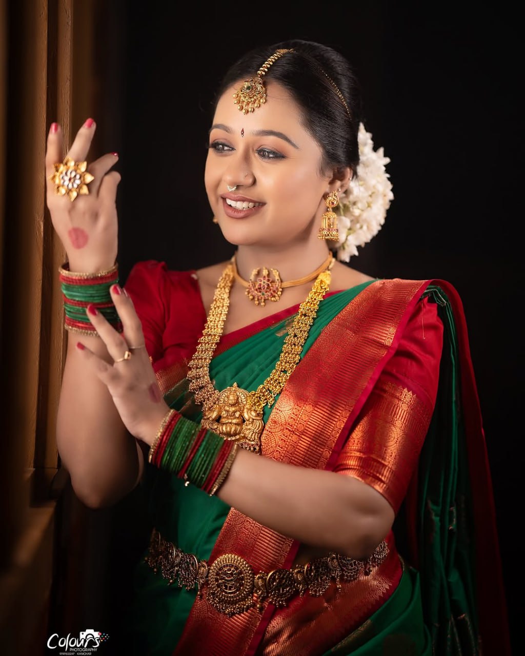 Most Smashing Banasari Silk Saree With Blouse