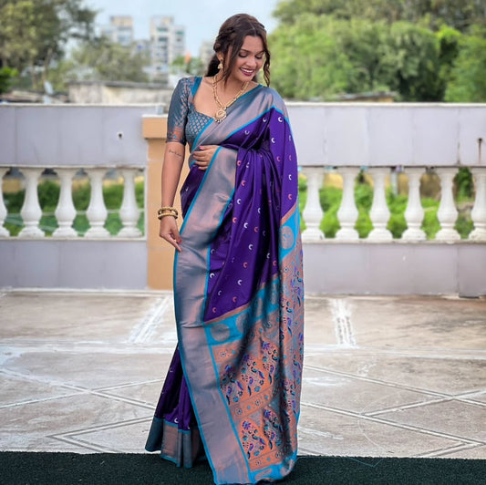 Most Graceful Banasari Silk Saree With Blouse