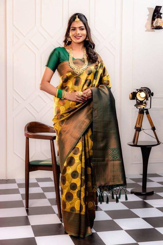 Most Good-Looking Banarasi Silk Saree With Blouse