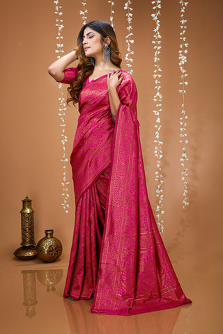 Very Good-looking soft Silk Saree With Zari Weaving