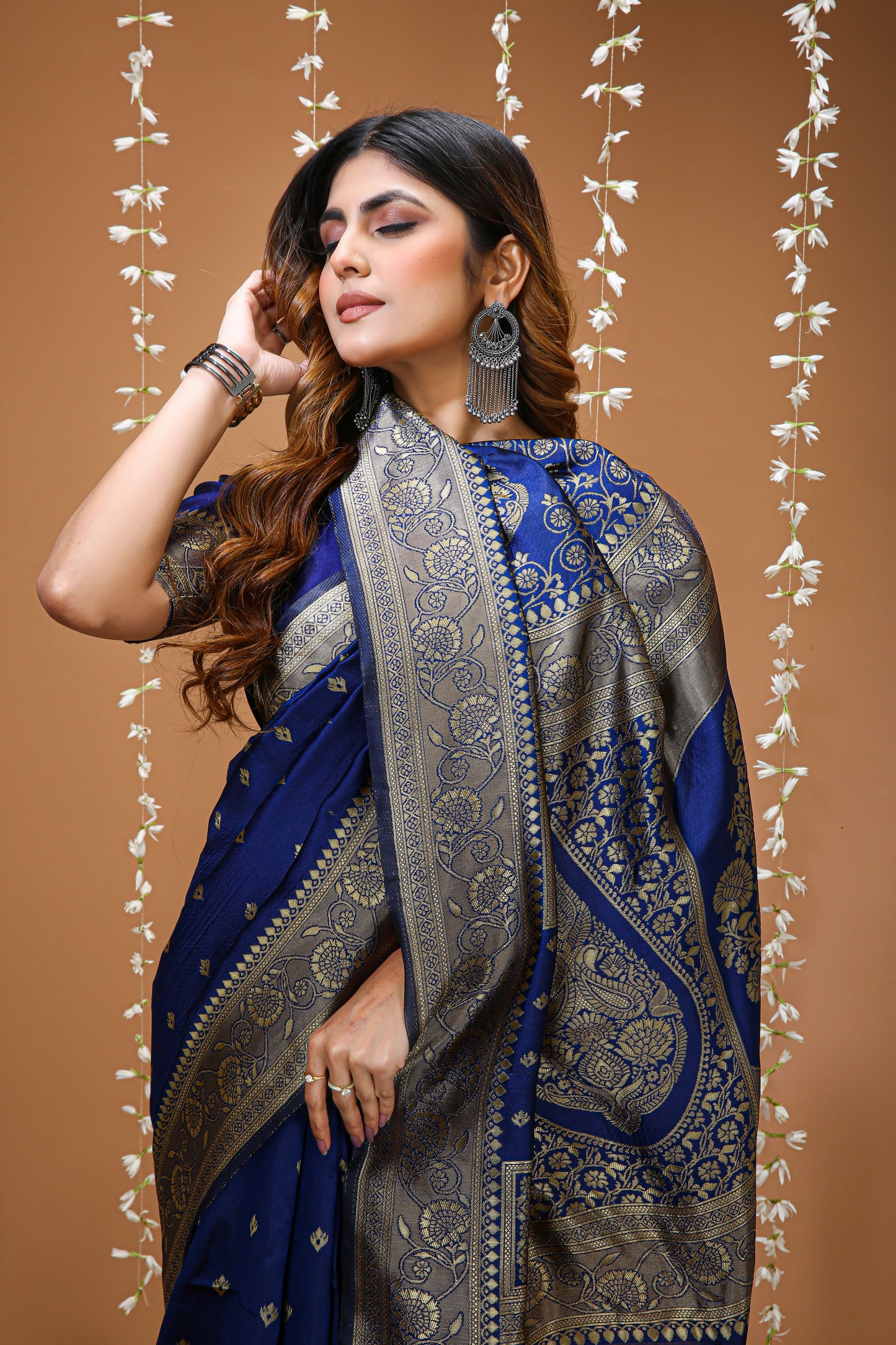 Winsome Soft Silk Saree With Lovely Blouse Piece