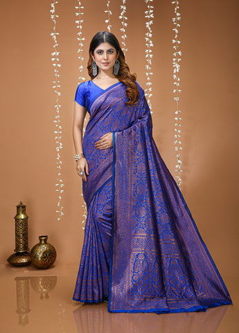 Very Good-looking soft Silk Saree With Zari Weaving