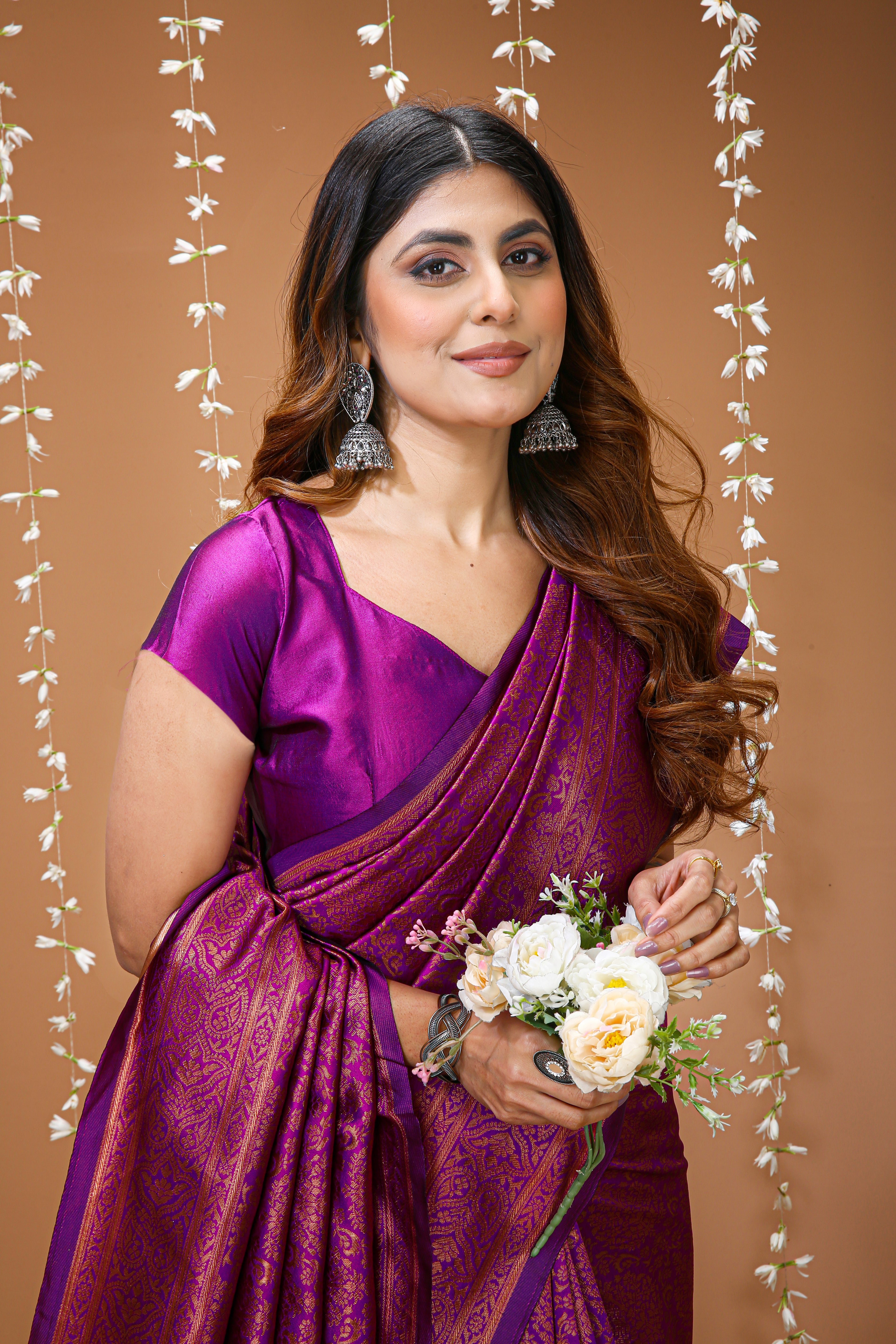 Very Good-looking soft Silk Saree With Zari Weaving