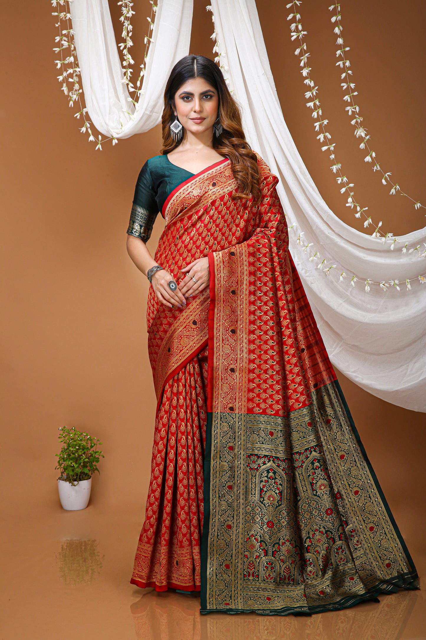 Very Attractive Kanchipuram Soft Silk Saree
