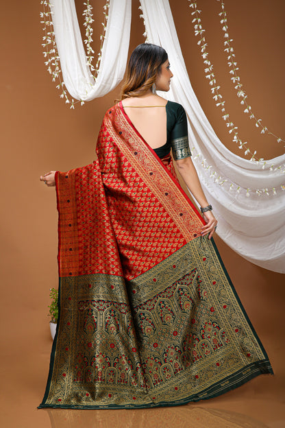 Very Attractive Kanchipuram Soft Silk Saree