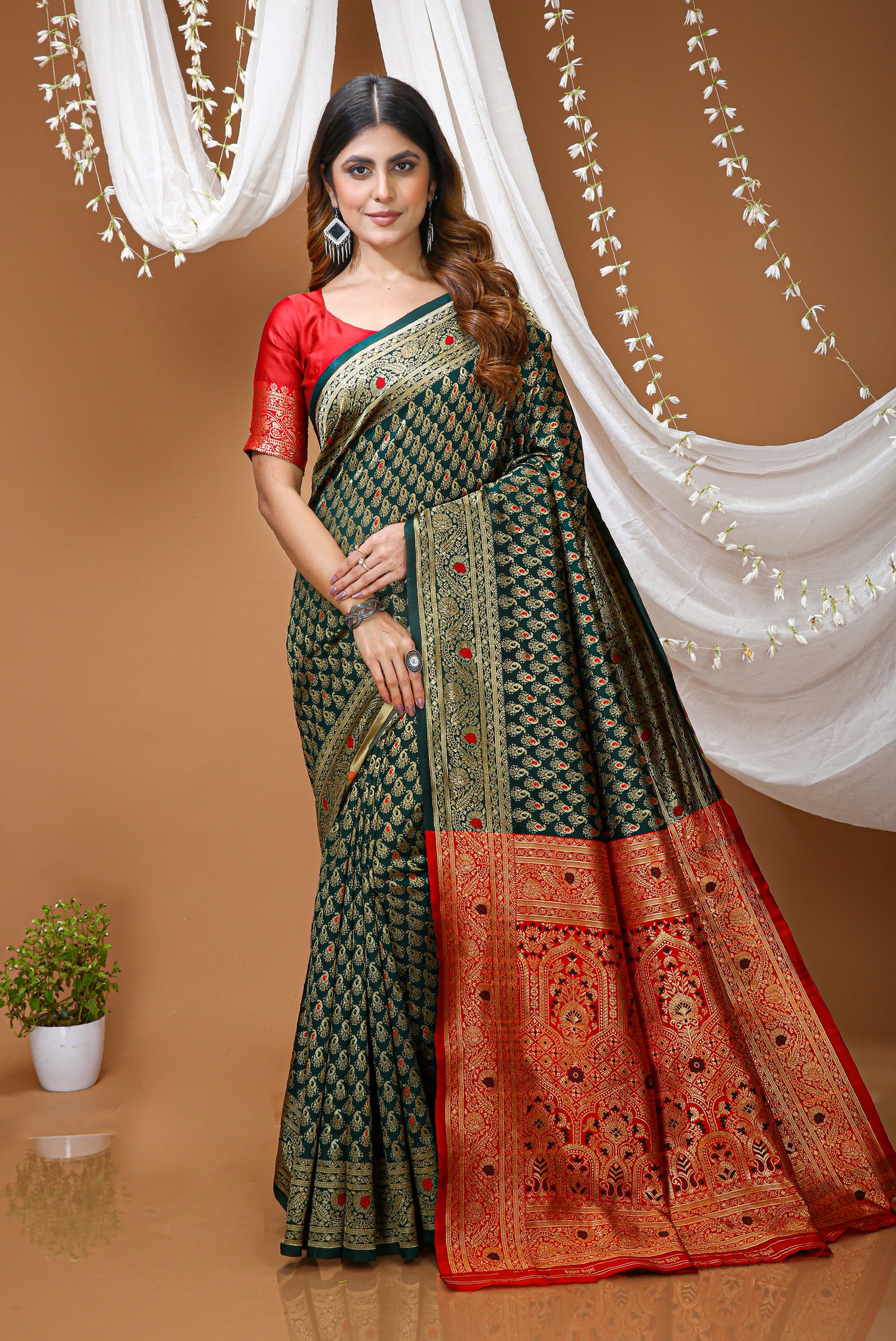 Very Attractive Kanchipuram Soft Silk Saree