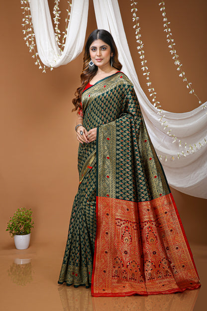 Very Attractive Kanchipuram Soft Silk Saree