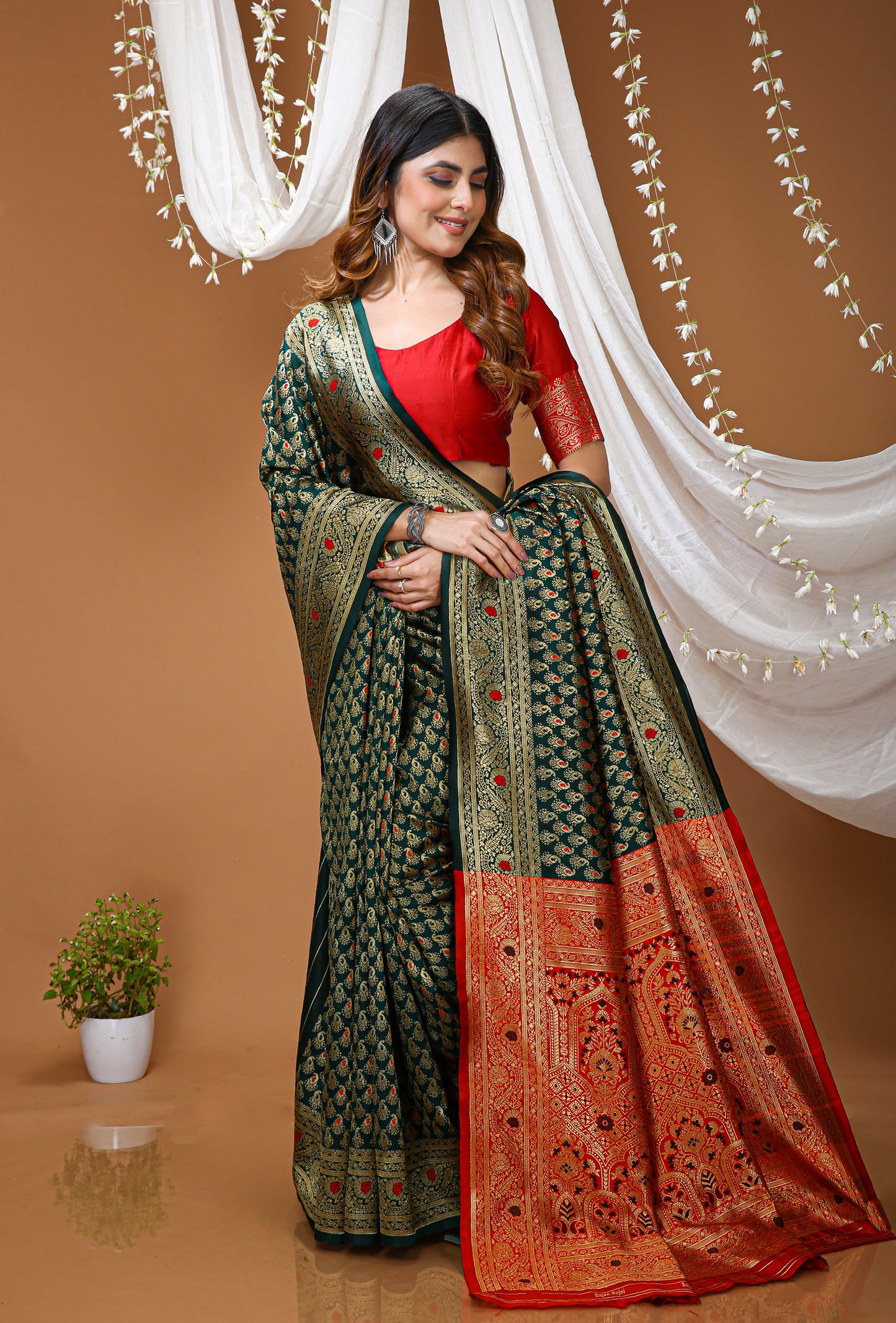 Very Attractive Kanchipuram Soft Silk Saree