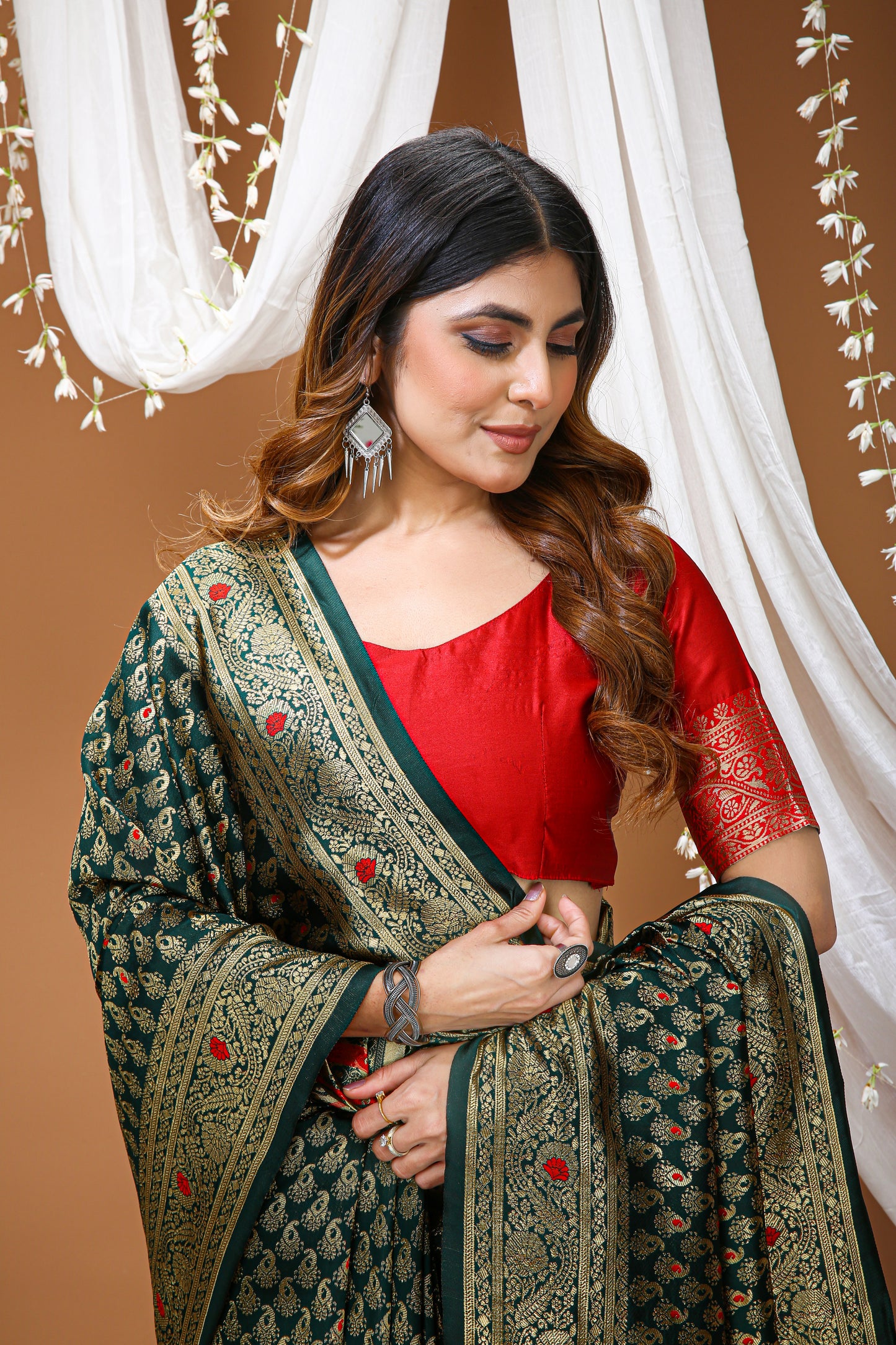 Very Attractive Kanchipuram Soft Silk Saree