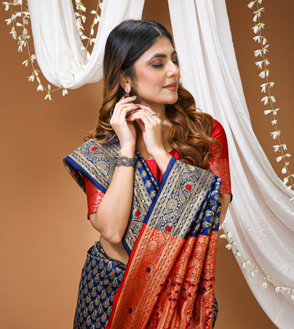 Very Attractive Kanchipuram Soft Silk Saree