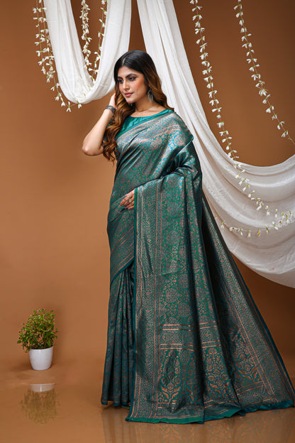 Very Good-looking soft Silk Saree With Zari Weaving