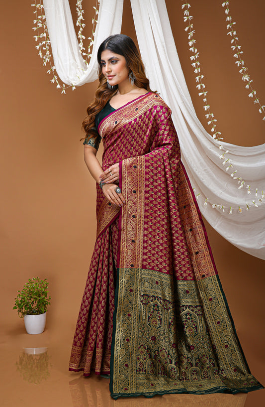 Very Attractive Kanchipuram Soft Silk Saree