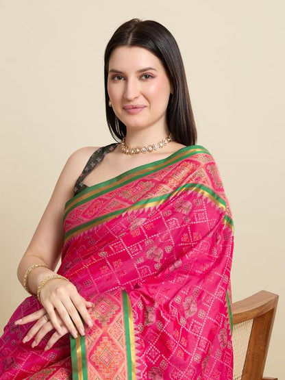Most Beautiful Weaving Banarasi Silk Saree With Rich Pallu