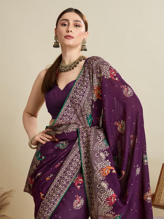 Best Wedding Banarasi Silk Saree With Rich Pallu