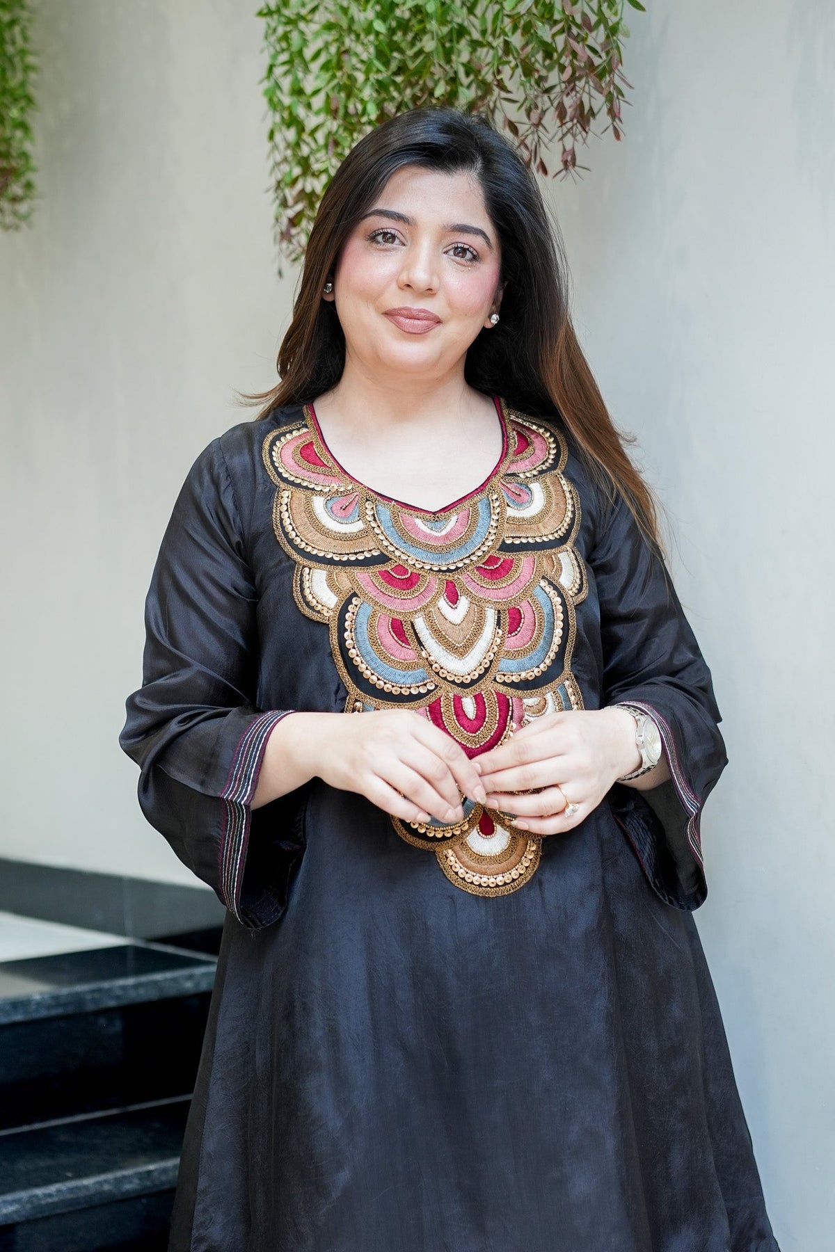 Mayurika Heritage Embroidered Co-ord Set