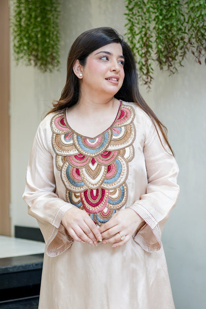 Mayurika Heritage Embroidered Co-ord Set