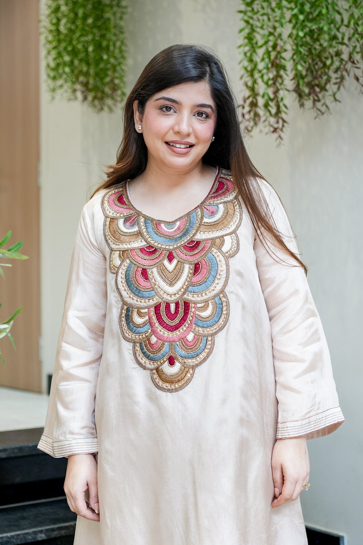 Mayurika Heritage Embroidered Co-ord Set