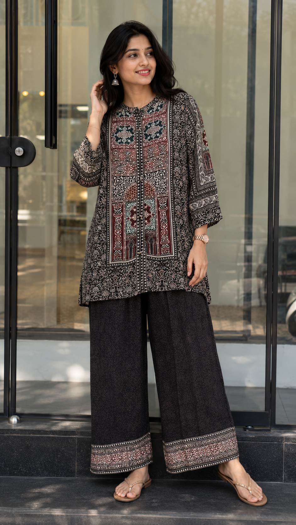 Rajvika Heritage Printed Co-Ord Set