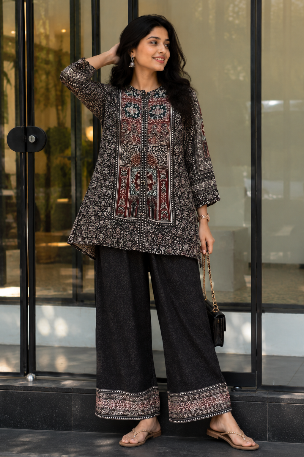 Rajvika Heritage Printed Co-Ord Set