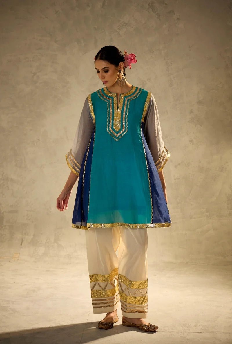 Kareena Kapoor Inspired Pure Mul Cotton Cord Set
