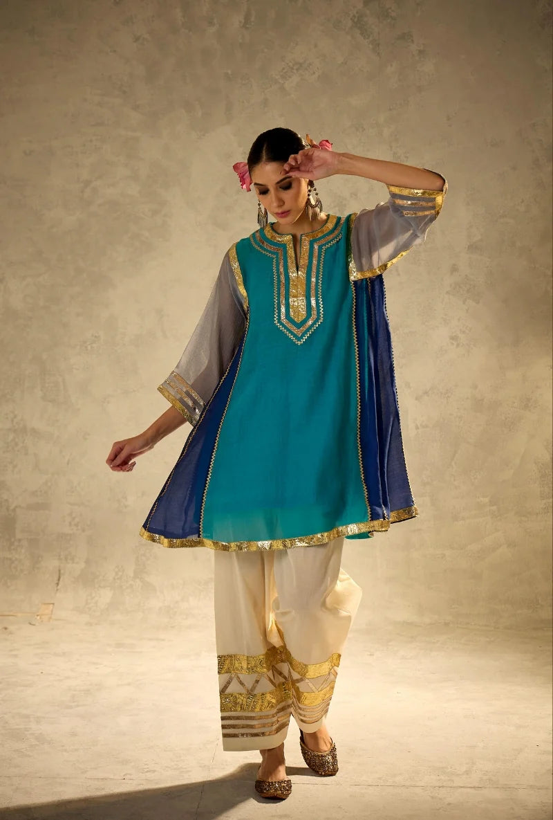 Kareena Kapoor Inspired Pure Mul Cotton Cord Set