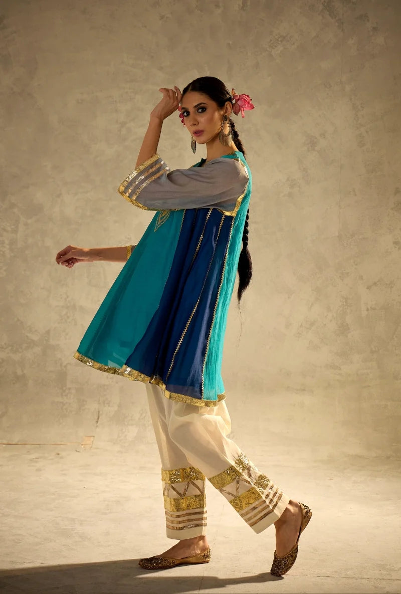 Kareena Kapoor Inspired Pure Mul Cotton Cord Set
