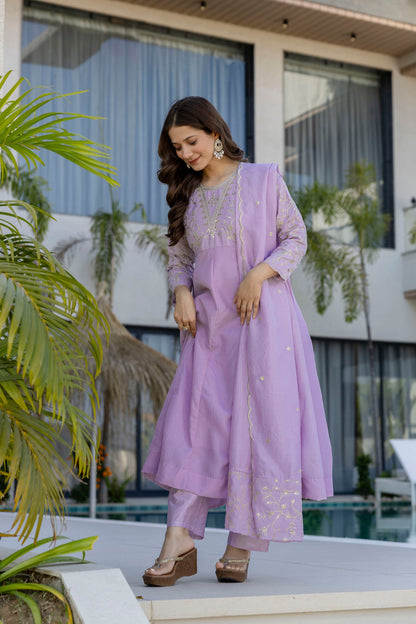 Florenza Grace Embroidered suit set
