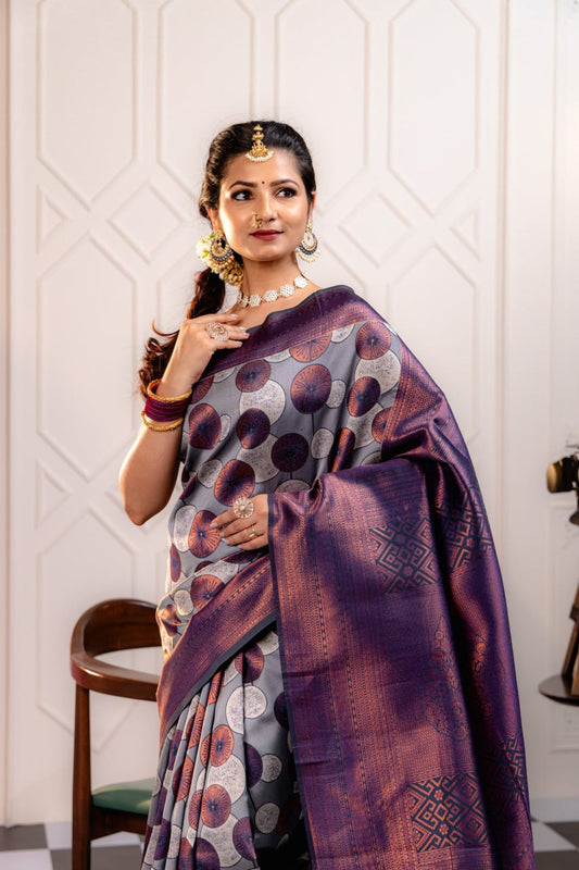 Most Good-Looking Banarasi Silk Saree With Blouse