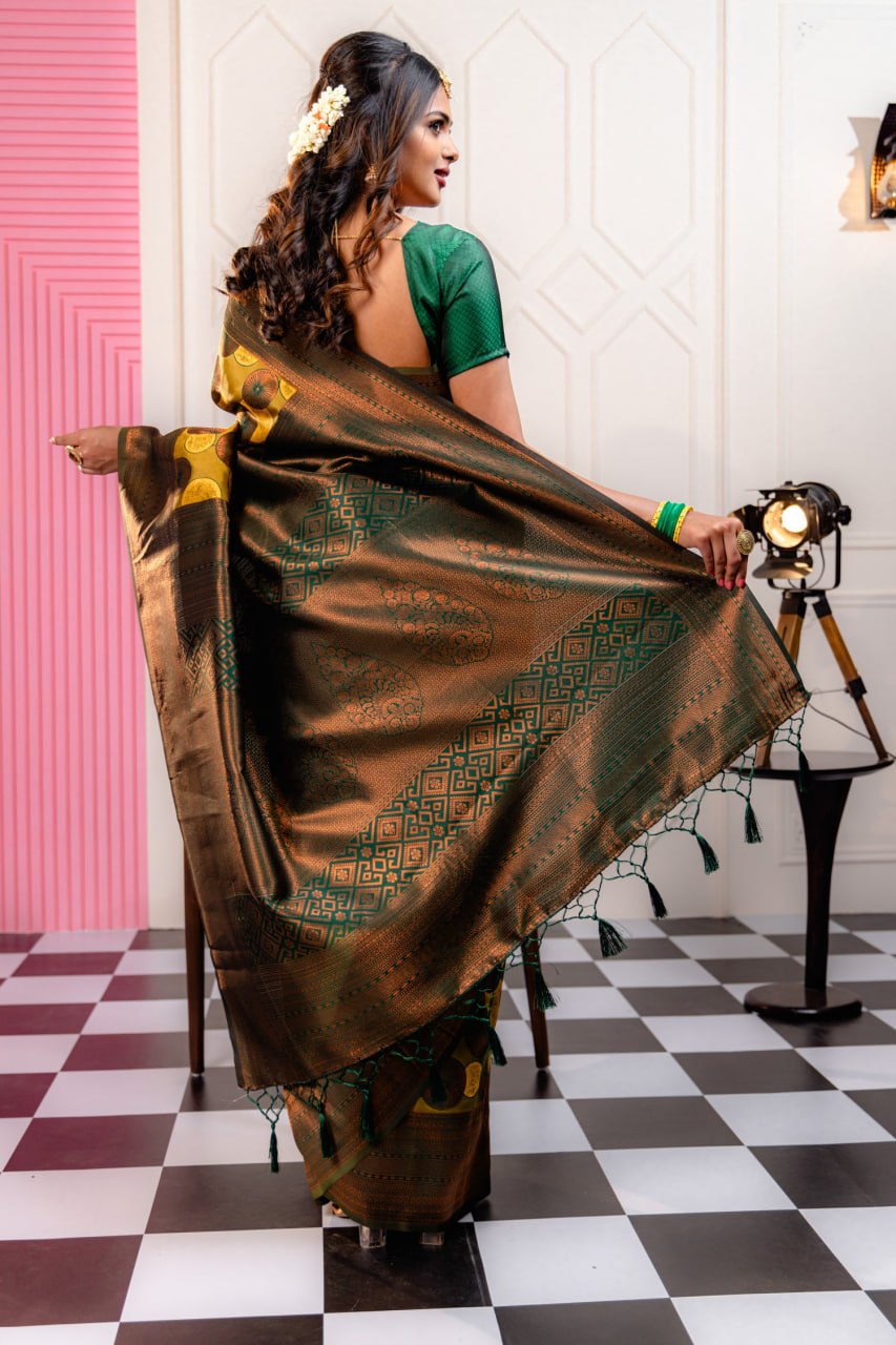 Most Good-Looking Banarasi Silk Saree With Blouse
