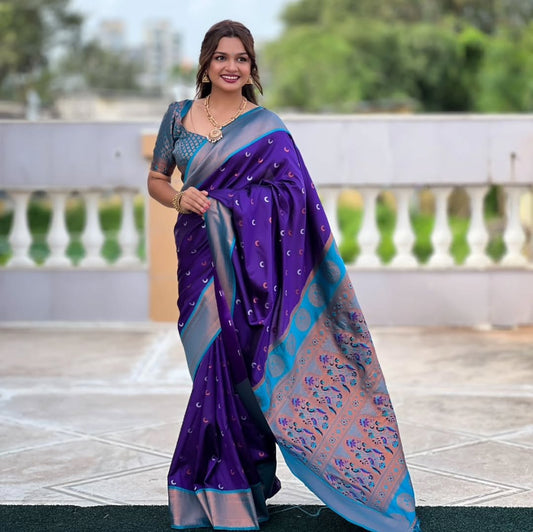 Most Graceful Banasari Silk Saree With Blouse