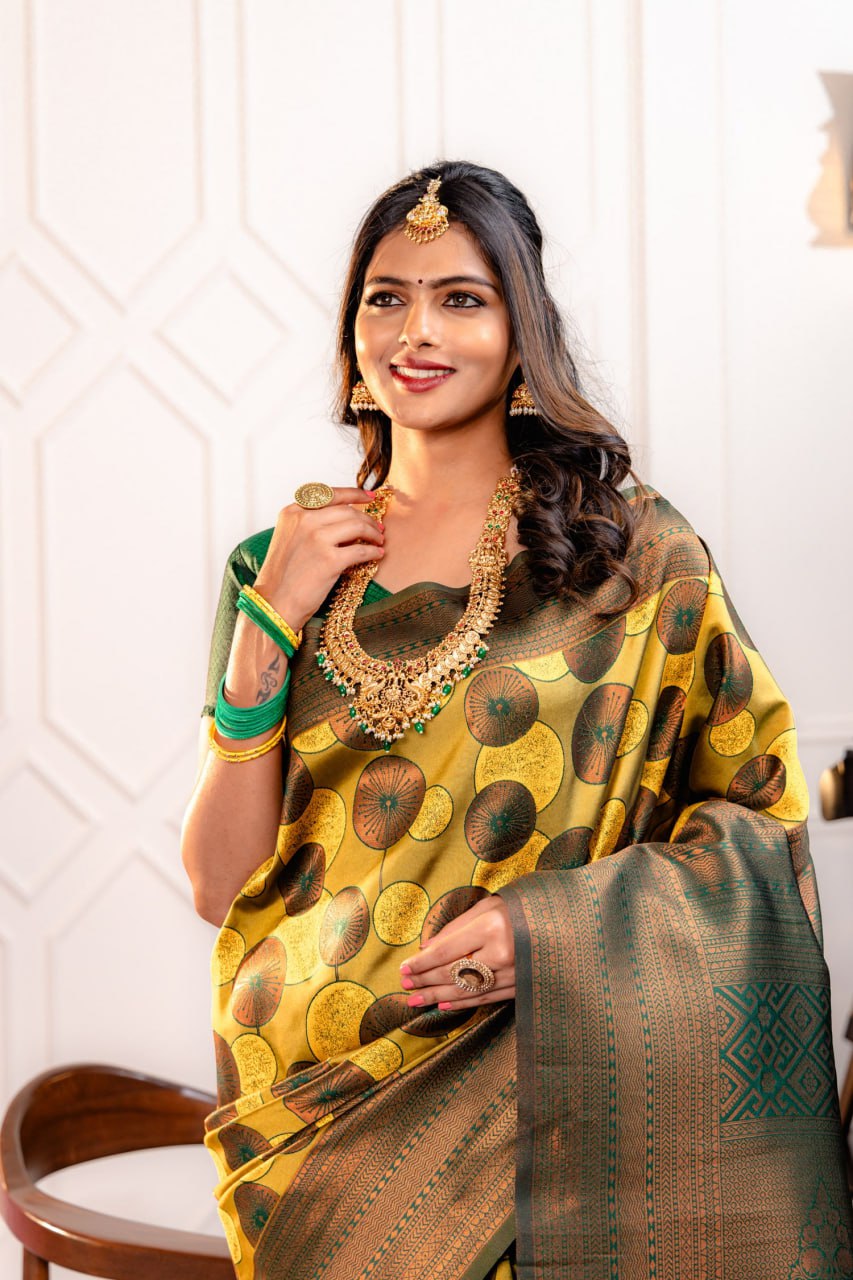 Most Good-Looking Banarasi Silk Saree With Blouse