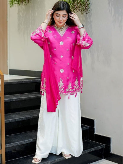 Prakriti Pink Heritage Suit Set